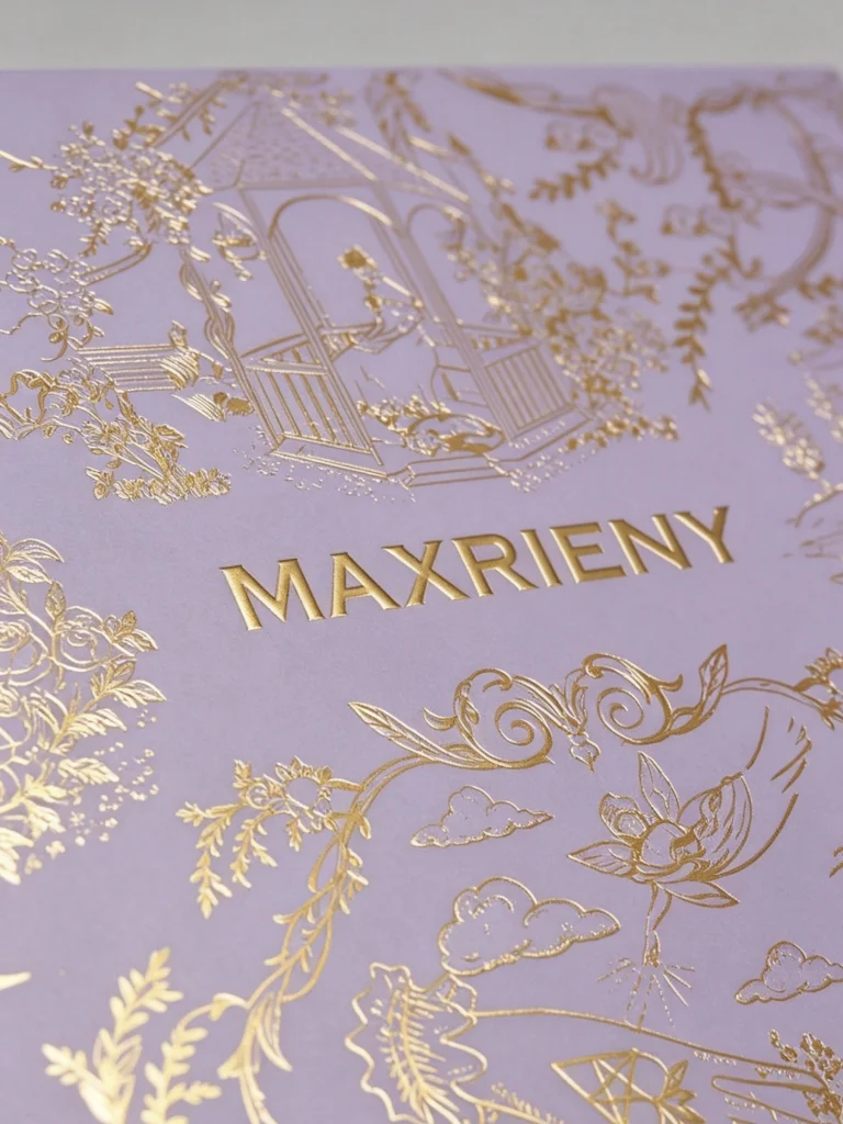PrintGild gold foil + embossing