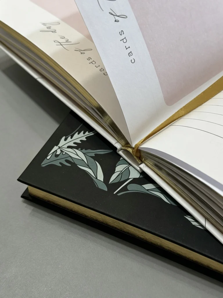 printgild hardcover book ribbon