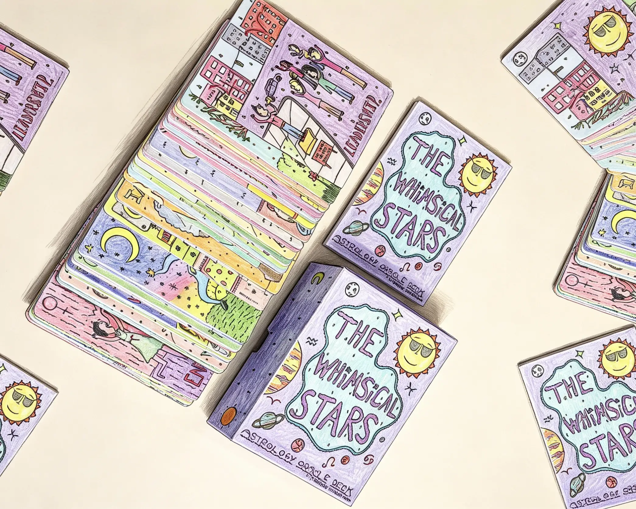 printgild tarot card deck