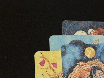 Tarot Cards Glitter Lamination