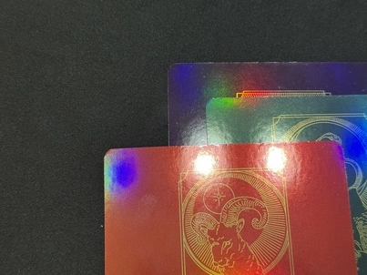 Tarot Cards Holographic Lamination